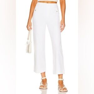SPANX • Tummy Control Twill Stretch Cropped Wide Leg Pants